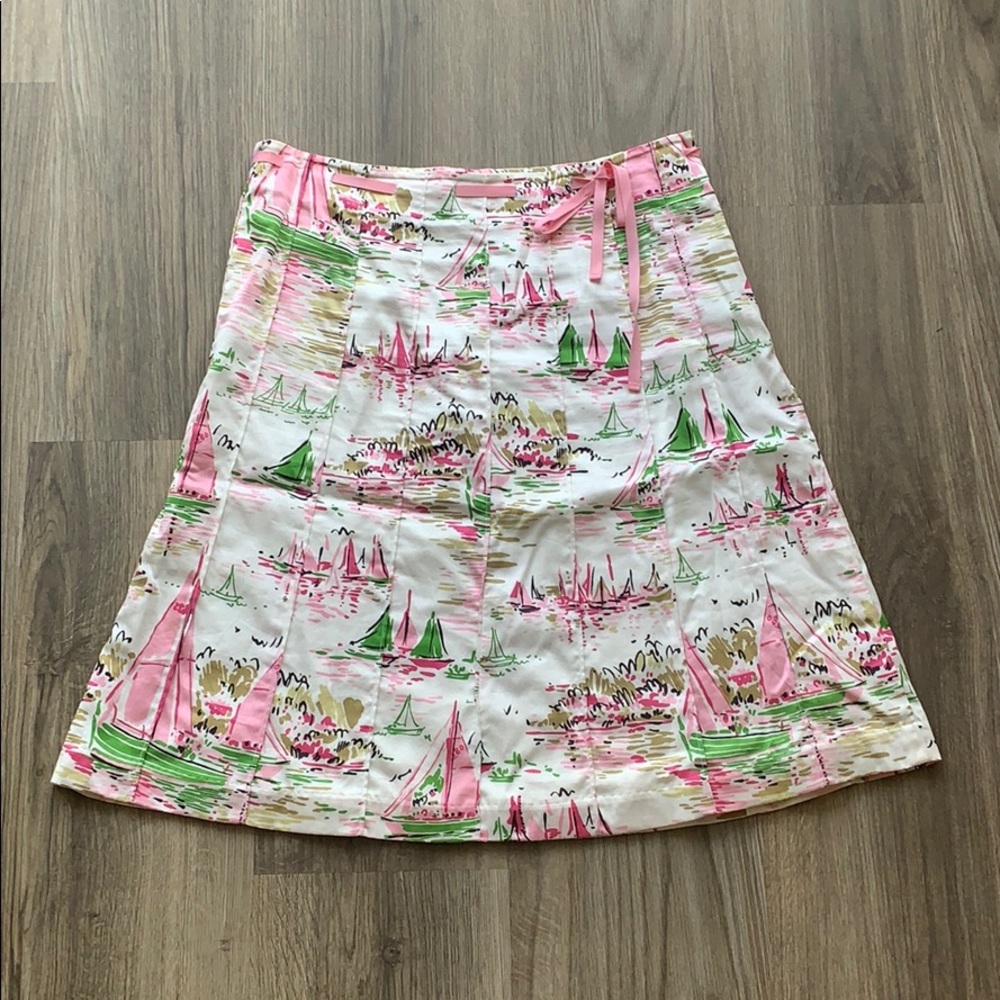 JCrew sailboat skirt